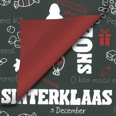 Sinterklaas cadeaupapier