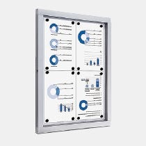 Vitrine d'affichage extérieur