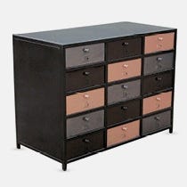 Industriële stijl toonbanken