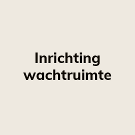 Inrichting wachtruimte