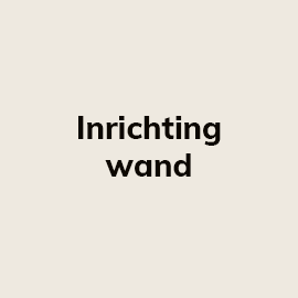 Inrichting wand