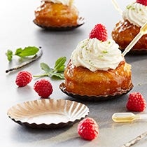 Mini-assiettes à gâteaux