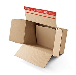 Boîte et carton à hauteur variable
