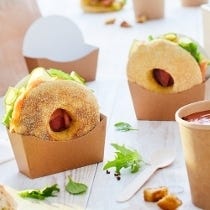 Wraps en bagels verpakkingen