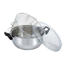 Friteuse traditionnelle et panier à friteuse