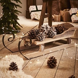 Présentoirs et décors de Noël