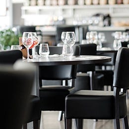 Table & mange debout restaurant