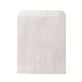 Cadeauzak kraft papier wit 12x14cm - per 1000 Cadeauzak kraft papier wit 12x14cm - per 1000