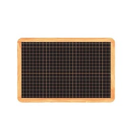 Schoolbord krijtbord zwart 12x8cm - per 10 Schoolbord krijtbord zwart 12x8cm - per 10