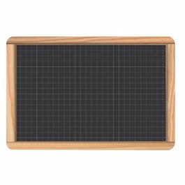 Schoolbord krijtbord zwart 24x15cm - per 10 Schoolbord krijtbord zwart 24x15cm - per 10