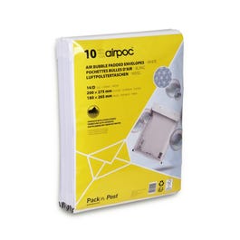 Envelop met luchtkussen 18x26cm - per 10 Envelop met luchtkussen 18x26cm - per 10