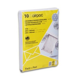 Envelop met luchtkussen 24x33cm - per 10 Envelop met luchtkussen 24x33cm - per 10
