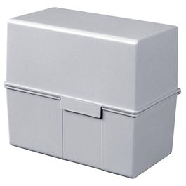 Fichebak grijs 16,5x19,5x7cm Fichebak grijs 16,5x19,5x7cm