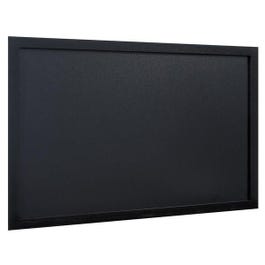 Krijtbord zwart zwarte houten kader 40x60cm Krijtbord zwart zwarte houten kader 40x60cm