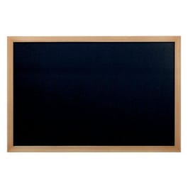 Krijtbord zwart naturel houten kader 60x80cm Krijtbord zwart naturel houten kader 60x80cm