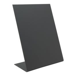 Krijtbord zwart L-vormig A8 - per 3 Krijtbord zwart L-vormig A8 - per 3