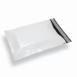 Verzendzak polyethyleen wit 55µ 45x55cm - per 100 Verzendzak polyethyleen wit 55µ 45x55cm - per 100