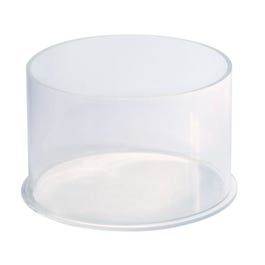 Bak plexi rond Ø15x10cm Bak plexi rond Ø15x10cm