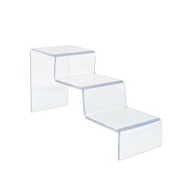 Display plexi 3 niveaus 15cm Display plexi 3 niveaus 15cm