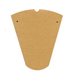 Pannenkoekendoos 22,5x21,5x4cm karton - per 100 Pannenkoekendoos 22,5x21,5x4cm karton - per 100