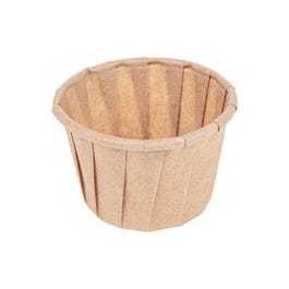 Muffin bakvorm papier vetvrij naturel Ø4,2x3cm - per 250 Muffin bakvorm papier vetvrij naturel Ø4,2x3cm - per 250