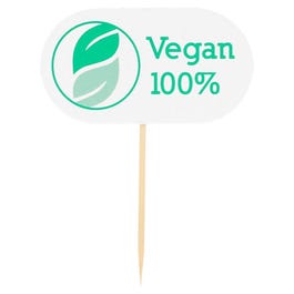 Pin Vegan 100% karton 8cm - per 100 Pin Vegan 100% karton 8cm - per 100