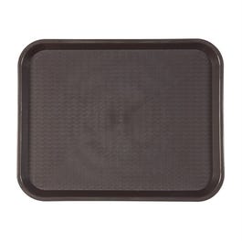 Dienblad fast food chocolade 27,5x35,5cm Dienblad fast food chocolade 27,5x35,5cm