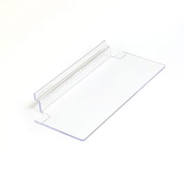 Legbord plexi TBV lamellenwand 25x10cm Legbord plexi TBV lamellenwand 25x10cm