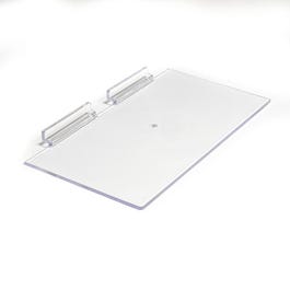 Legbord plexi TBV lamellenwand 30x15cm Legbord plexi TBV lamellenwand 30x15cm