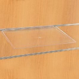 Legbord plexi TBV lamellenwand 24x40cm Legbord plexi TBV lamellenwand 24x40cm