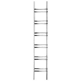 Muurstrip Zetawall chroom draad 240cm Muurstrip Zetawall chroom draad 240cm