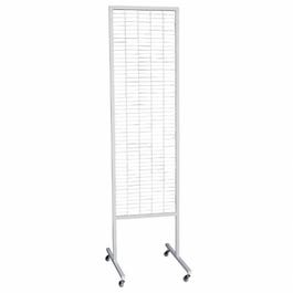 Raster wit op wielen 50x190cm Raster wit op wielen 50x190cm