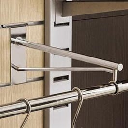 Steunbuis chroom TBV lamellenwand Steunbuis chroom TBV lamellenwand
