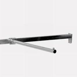 Presentatiestang recht verzinkt 45cm Presentatiestang recht verzinkt 45cm