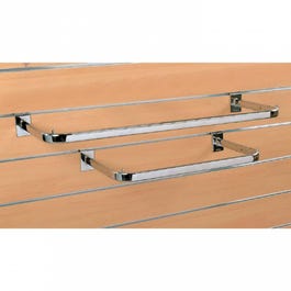 Hangstang t.b.v. lamellenwand chroom 60cm Hangstang t.b.v. lamellenwand chroom 60cm