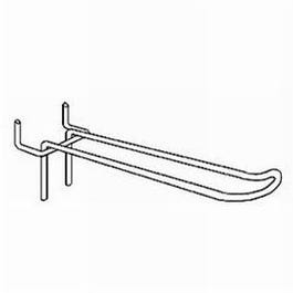 Perfohaak dubbel chroom 40cm - per 10 Perfohaak dubbel chroom 40cm - per 10