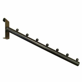 Presentatiestang schuin grijs voor raster 36cm Presentatiestang schuin grijs voor raster 36cm