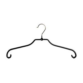 Kledinghanger antislip zwart 41cm - per 50 Kledinghanger antislip zwart 41cm - per 50