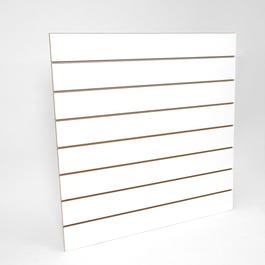 Lamellenwand LB15 hoogglans wit Ecoline 120x120cm Lamellenwand LB15 hoogglans wit Ecoline 120x120cm