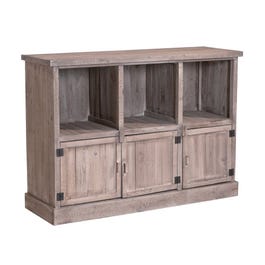 Buffetkast Héritage 3 vakken en 3 deurtjes oud grenen 119x39x80cm Buffetkast Héritage 3 vakken en 3 deurtjes oud grenen 119x39x80cm