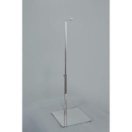 Tassen display in hoogte verstelbaar 53 tot 71cm chroom Tassen display in hoogte verstelbaar 53 tot 71cm chroom