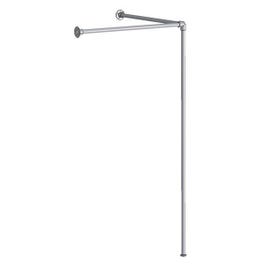 Paskamer Urban hoek verzinkt buis Ø34,5mm 103x103x205cm Paskamer Urban hoek verzinkt buis Ø34,5mm 103x103x205cm