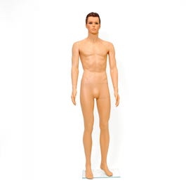 Etalagefiguur heer met afneembaar hoofd 184cm Etalagefiguur heer met afneembaar hoofd 184cm