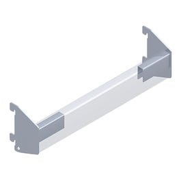 Buisbevestiging voor draagbalk 38x33mm rechts+linkgs chroom voor Alias en QV Buisbevestiging voor draagbalk 38x33mm rechts+linkgs chroom voor Alias en QV