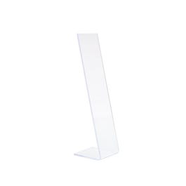Schoenenhouder plexi transparant 5x20cm Schoenenhouder plexi transparant 5x20cm