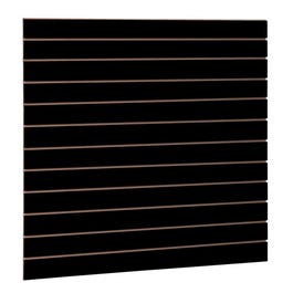 Lamellenwand LB10 zwart 120x120cm Lamellenwand LB10 zwart 120x120cm