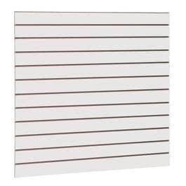 Lamellenwand LB10 wit 120x120cm Lamellenwand LB10 wit 120x120cm