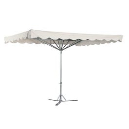 Marktparasol aluminum écru beige zeildoek + beschermhoes 3x2,5m Marktparasol aluminum écru beige zeildoek + beschermhoes 3x2,5m