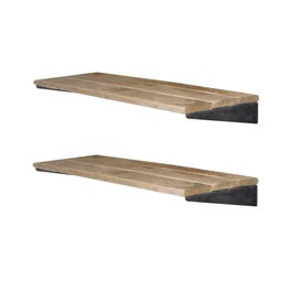 Legbord Westside hout TBV Ref. 47400 88x30cm - per 2 Legbord Westside hout TBV Ref. 47400 88x30cm - per 2