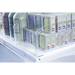 Schapverdeler acryl transparant 120x285mm Schapverdeler acryl transparant 120x285mm